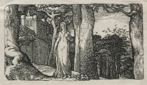 The Lady and the Rooks, 1829 by Edward Calvert