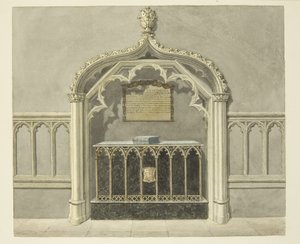 Monument to Mary Grosett in Bristol Cathedral by Edward Cashin