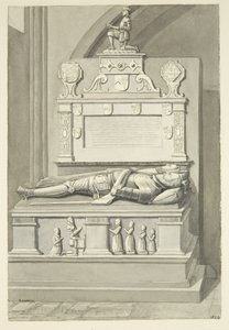 Monument to Sir Henry Newton, and Lady Newton, in Bristol Cathedral