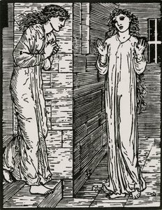 Comes to the First Sister by Edward Coley (after) Burne Jones