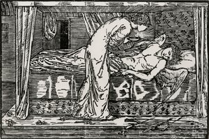 Psyche Spying by Edward Coley (after) Burne Jones