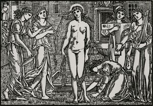 The Court of Venus by Edward Coley (after) Burne Jones