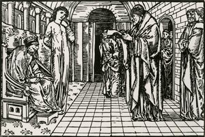 The Oracle by Edward Coley (after) Burne Jones
