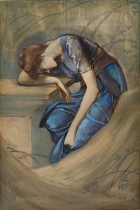 Study for the Briar Rose Series, The Garden Court by Edward Coley Burne Jones
