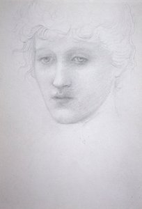 Study of Head of a Girl - Bessie Keane