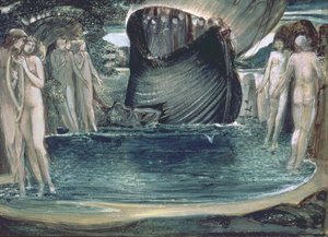 Design for The Sirens, 1890s
