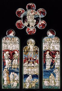 The Last Judgement, St Michael by Edward Burne Jones