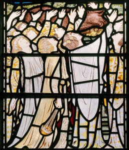Elijah and the Priests of Baal (detail) by Edward Burne Jones
