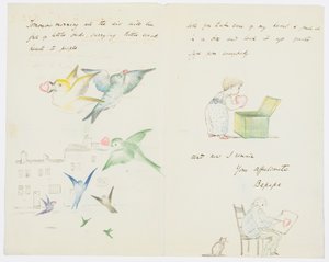 Letter to Angela Thirkell by Edward Burne Jones