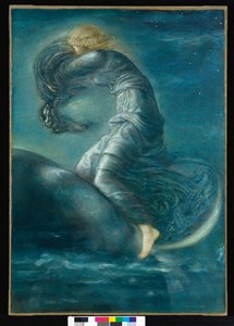 Luna by Edward Burne Jones