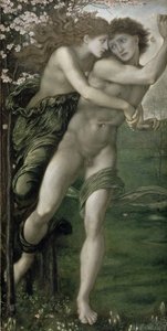Phyllis and Demophoon by Edward Burne Jones