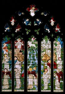 Rivers of Paradise, 1875 by Edward Burne Jones