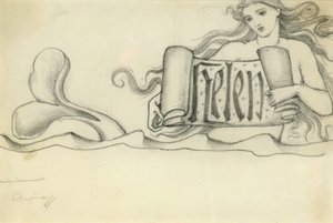 Study for Helen by Edward Burne Jones