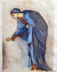Study for a Figure of the Virgin by Edward Burne Jones