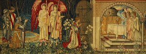 The Achievement of the Holy Grail by Sir Galahad, Sir Bors and Sir Percival by Edward Burne Jones