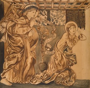 The Annunciation by Edward Burne Jones