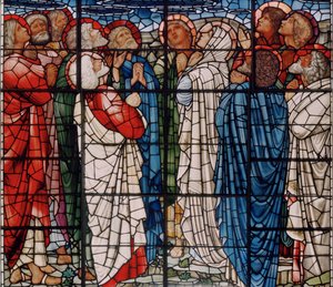 The Ascension Window (detail), 1885