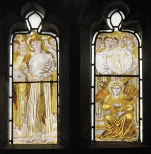 The Days Of Creation (detail) by Edward Burne Jones