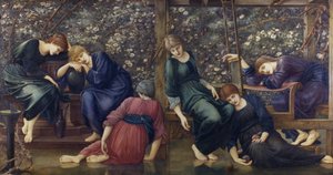 The Garden Court, from the Briar Rose Series by Edward Burne Jones