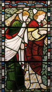 The New Jerusalem (detail) by Edward Burne Jones