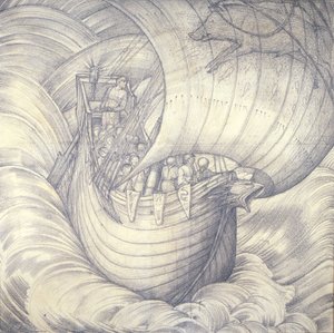 Voyage to Vinland the Good by Edward Burne Jones