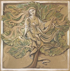 Wood Nymph by Edward Burne Jones