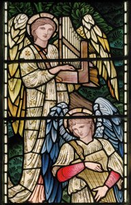Angels of Paradise, Angel Musicians (detail)