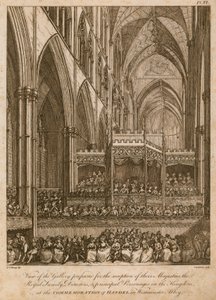 Commemoration of Handel, Westminster Abbey, London by Edward Dayes