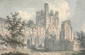 Llanthony Abbey, Monmouthshire by Edward Dayes