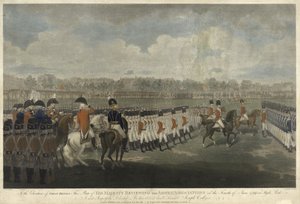 The King Reviewing the Armed Association in Hyde Park