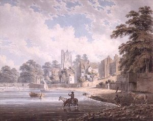 The River Thames at Putney by Edward Dayes