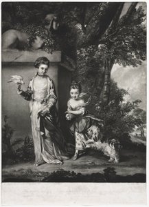 The Ladies Amabel and Mary Jemima Yorke by Edward Fisher