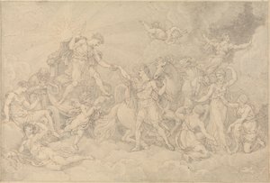 Apollo and Phaeton by Edward Francis Burney
