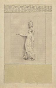 Female Figure carrying Water Jug on her Head