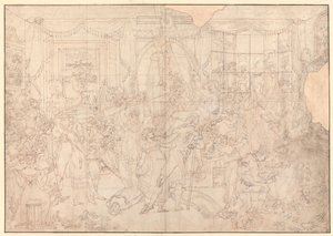 The Elegant Establishment for Young Ladies (study) by Edward Francis Burney
