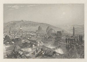 Jerusalem from the Latin Convent by Edward Francis Finden