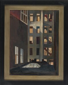 Rooftops, New York City, c.1916 by Edward Franklin Fisk