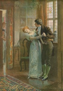 Under the Mistletoe by Edward Frederick Brewtnall