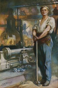 The strong man of the machine age