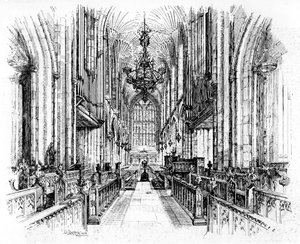 Bath Abbey, Bath, Somerset, 1902-1903 by Edward J. Burrows