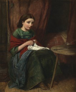 The Embroideress by Edward John Cobbett
