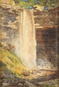Hardraw Force, 1872 by Edward John Poynter