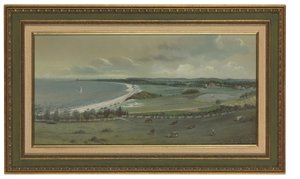 View of Flax Pond, Old Fields by Edward Lange