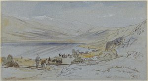 Birket el Yamouni by Edward Lear