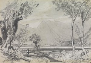 Brothers Water from Patterdale by Edward Lear