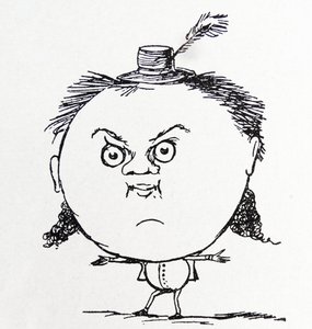 The Yonghy-Bonghy-Bo Character by Edward Lear