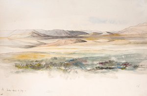 Thebes by Edward Lear