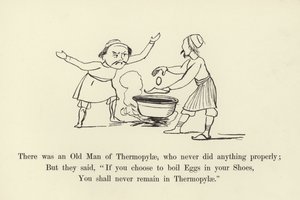 There was an Old Man of Thermopylae, who never did anything properly by Edward Lear