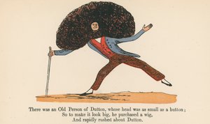 There was an Old Person of Dutton, Whose Head was as Small as a Button, from 