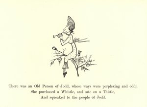 There Was an Old Person of Jodd, Whose Ways Were Perplexing and Odd by Edward Lear
